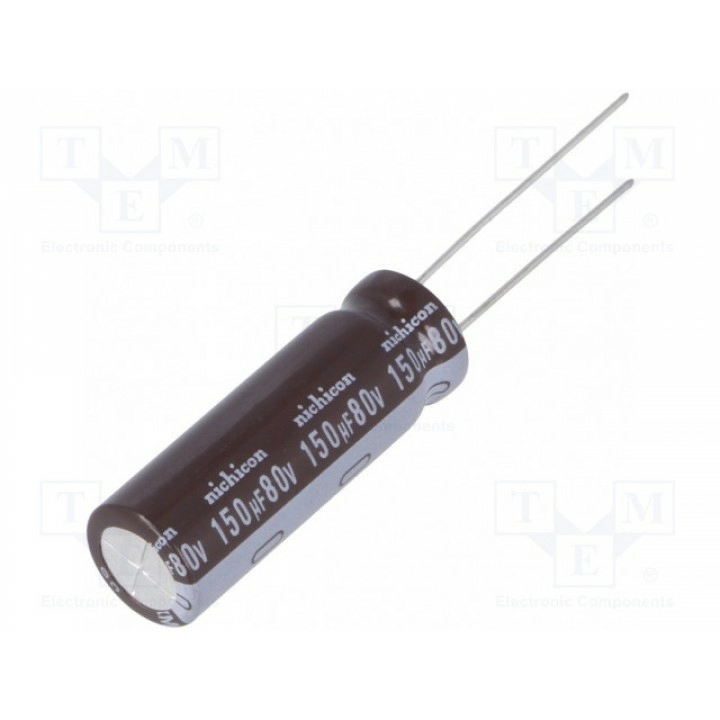 Конденсатор электролитический NICHICON UPM2A270MPD6 (UPM2A270MPD6)