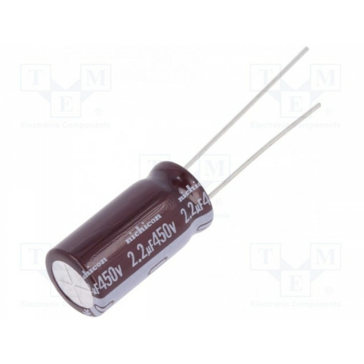Конденсатор электролитический NICHICON UPM2W2R2MPD (UPM2W2R2MPD)