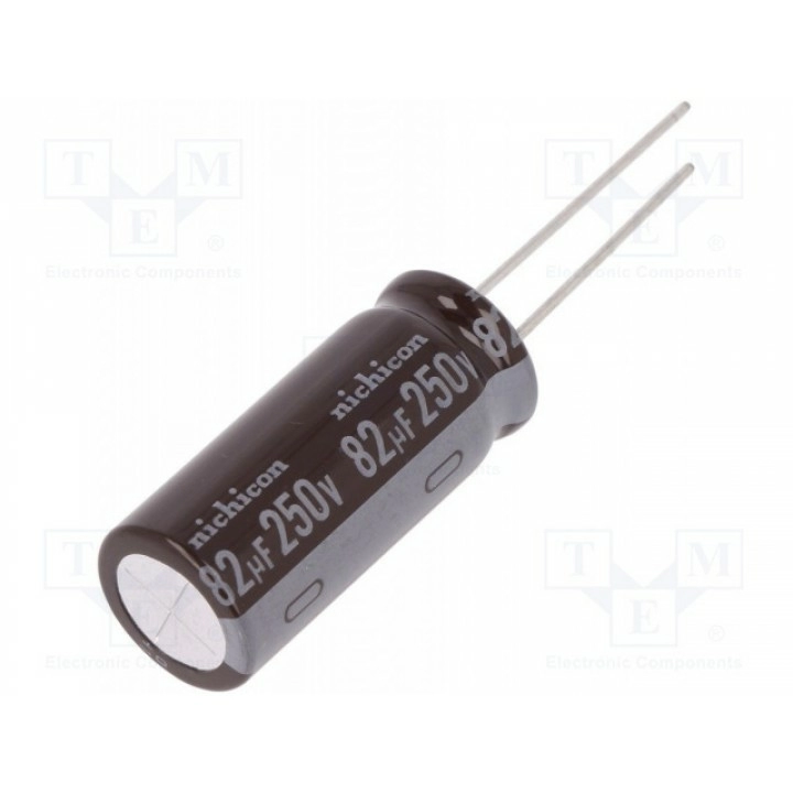 Конденсатор электролитический NICHICON UPT2E820MHD (UPT2E820MHD)