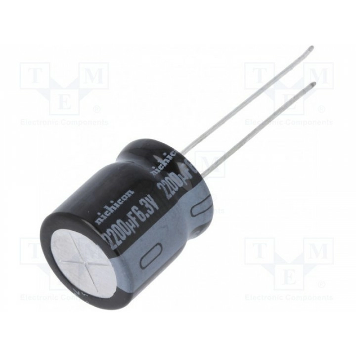 Конденсатор электролитический NICHICON URS0J222MHD (URS0J222MHD)
