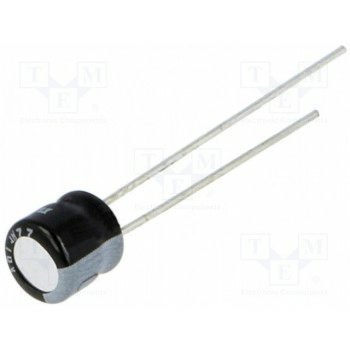 Конденсатор электролитический THT NICHICON UST1H3R3MDD
