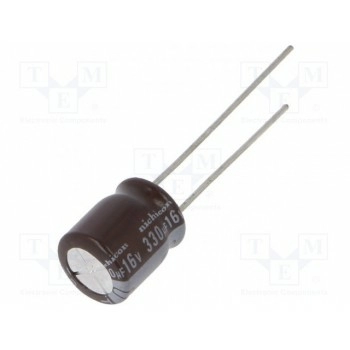 Конденсатор электролитический NICHICON UTT1C331MPD1TD