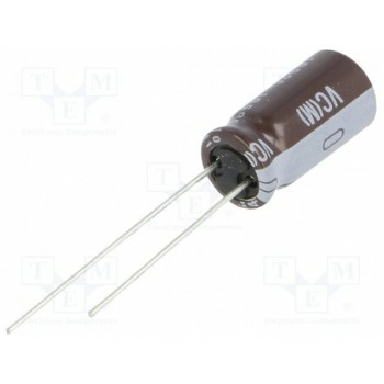 Конденсатор электролитический THT NICHICON UVC2G8R2MPD