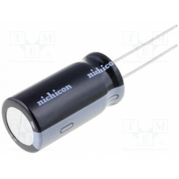 Конденсатор электролитический NICHICON UVR2D470MHD