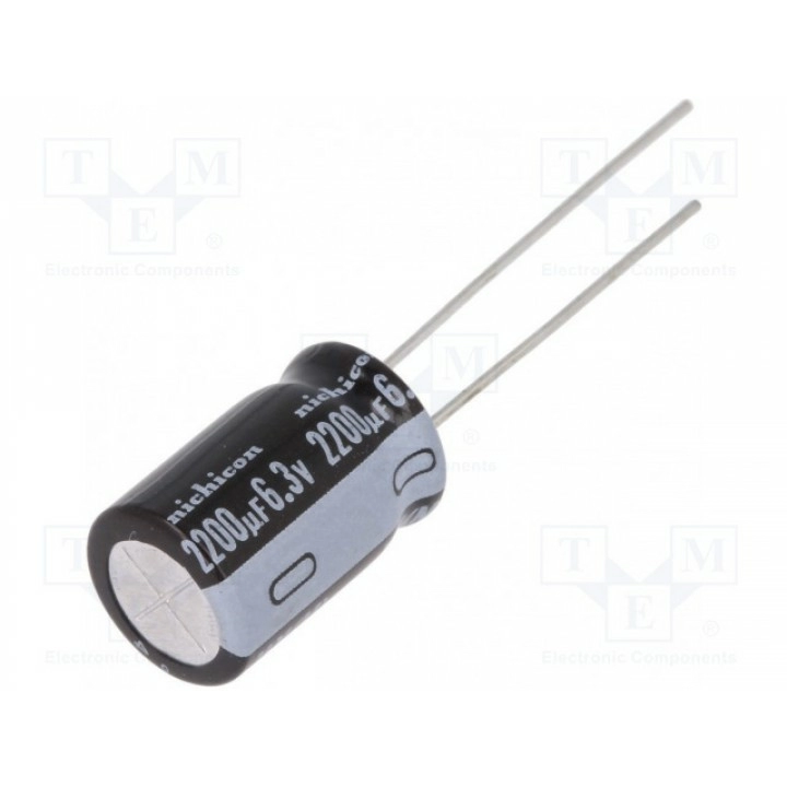 Конденсатор электролитический NICHICON UVY0J222MPD (UVY0J222MPD)