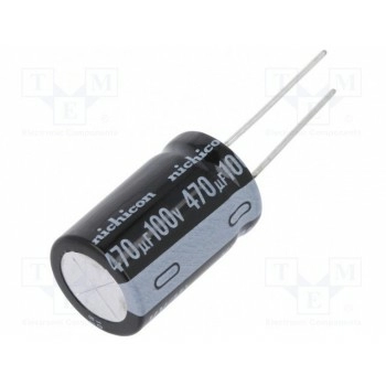 Конденсатор электролитический NICHICON UVY2A471MHD
