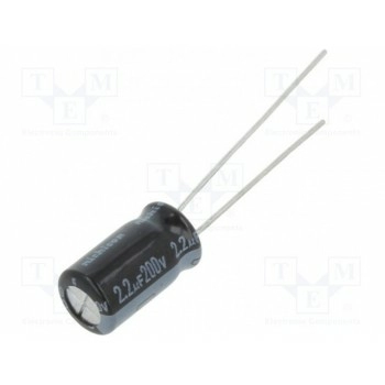 Конденсатор электролитический NICHICON UVY2D2R2MED