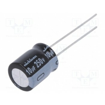 Конденсатор электролитический NICHICON UVY2E100MPD