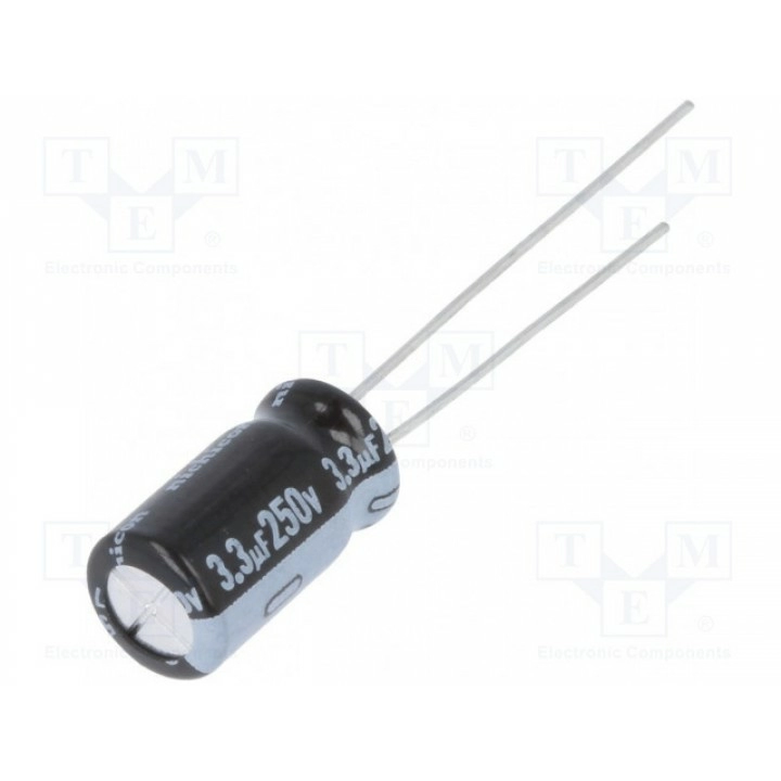 Конденсатор электролитический NICHICON UVY2E3R3MED (UVY2E3R3MED)