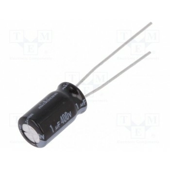 Конденсатор электролитический THT NICHICON UVY2G010MED