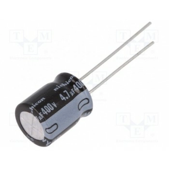 Конденсатор электролитический NICHICON UVY2G4R7MPD