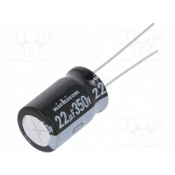 Конденсатор электролитический NICHICON UVY2V220MHD