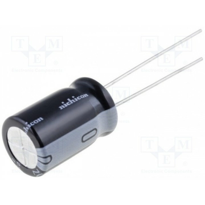 Конденсатор электролитический THT NICHICON UVZ1C100MDD (UVZ1C100MDD)