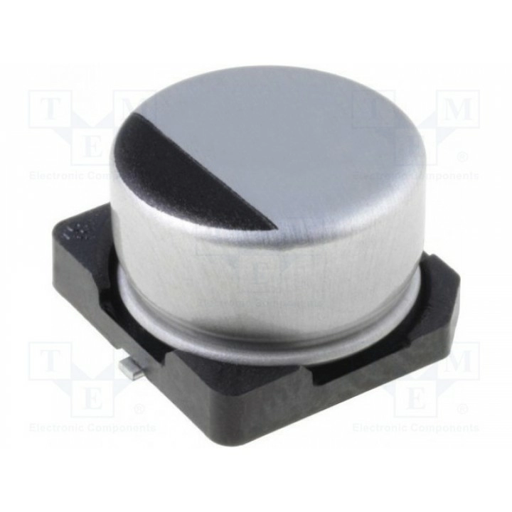 Конденсатор электролитический SMD NICHICON UWX1E101MCL1GB (UWX1E101MCL1GB)