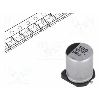 Конденсатор электролитический PANASONIC EEEFP1V101AP