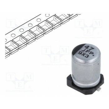 Конденсатор электролитический PANASONIC EEEFPJ470UAR