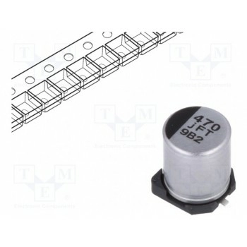 Конденсатор электролитический PANASONIC EEEFTJ471XAP
