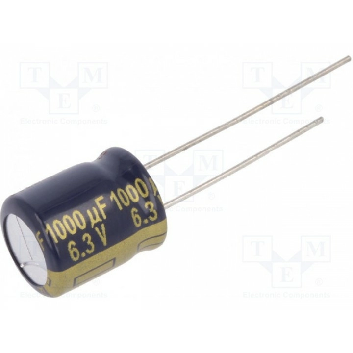 Конденсатор электролитический PANASONIC EEUFC0J102 (EEUFC0J102)