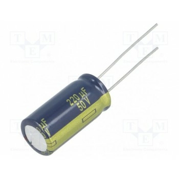 Конденсатор электролитический PANASONIC EEUFC1H221B