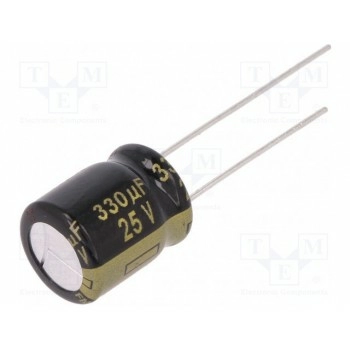 Конденсатор электролитический PANASONIC EEUFM1E331