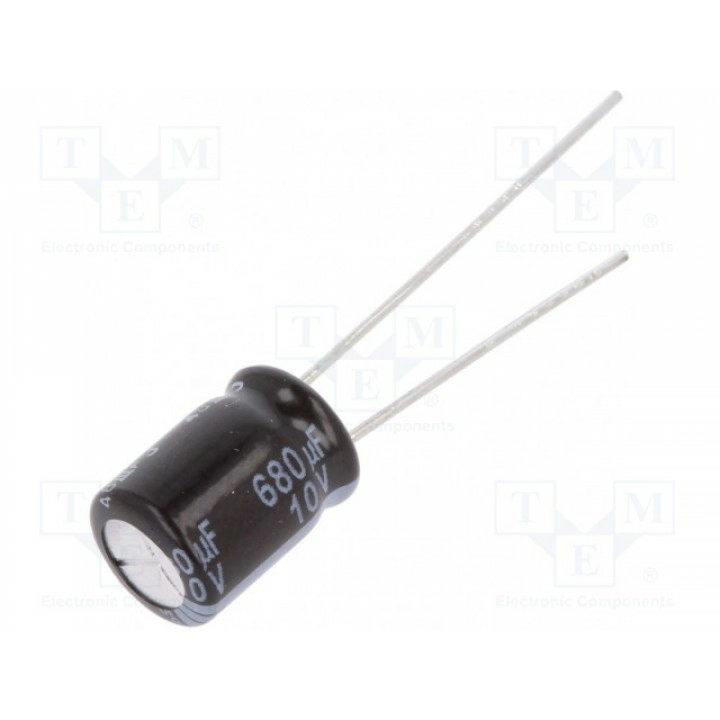 Конденсатор электролитический PANASONIC EEUFR1A681 (EEUFR1A681)