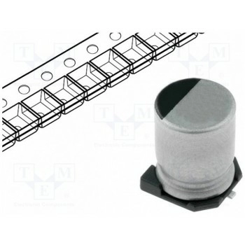 Конденсатор электролитический SMD SAMWHA RC0J476M05005VR