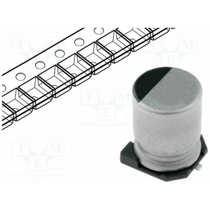 Конденсатор электролитический SMD SAMWHA RC1H104M04005VR (RC1H104M04005VR)
