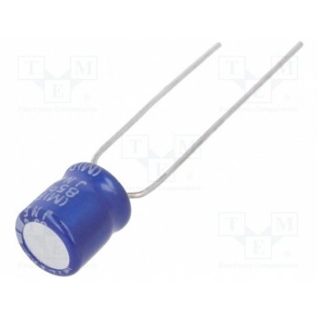 Конденсатор электролитический THT SAMWHA SS1E476M6L007PA580