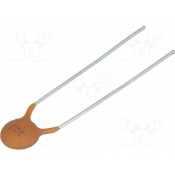 Конденсатор керамический 22нФ 100В SR PASSIVES CC-223-100