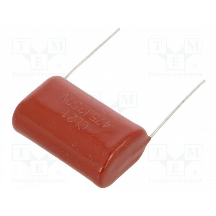 Конденсатор полиэфирный 47мкФ SR PASSIVES MPEM-4U7R31250 (MPEM-4U7R31-250)