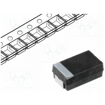 Конденсатор танталовый 470мкФ 63ВDC VISHAY 293D477X96R3E2TE3