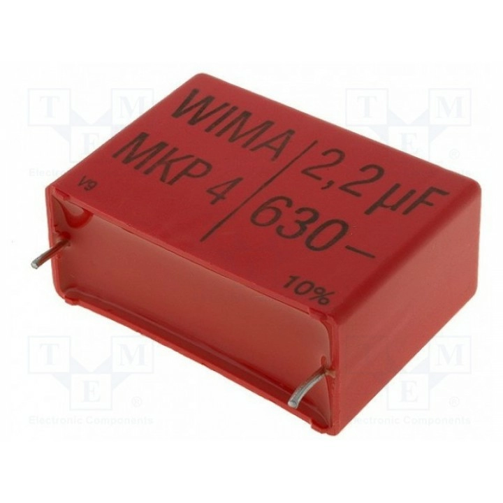 Конденсатор полипропиленовый WIMA MKP4J042207E00KSSD (MKP4-2.2U-630)