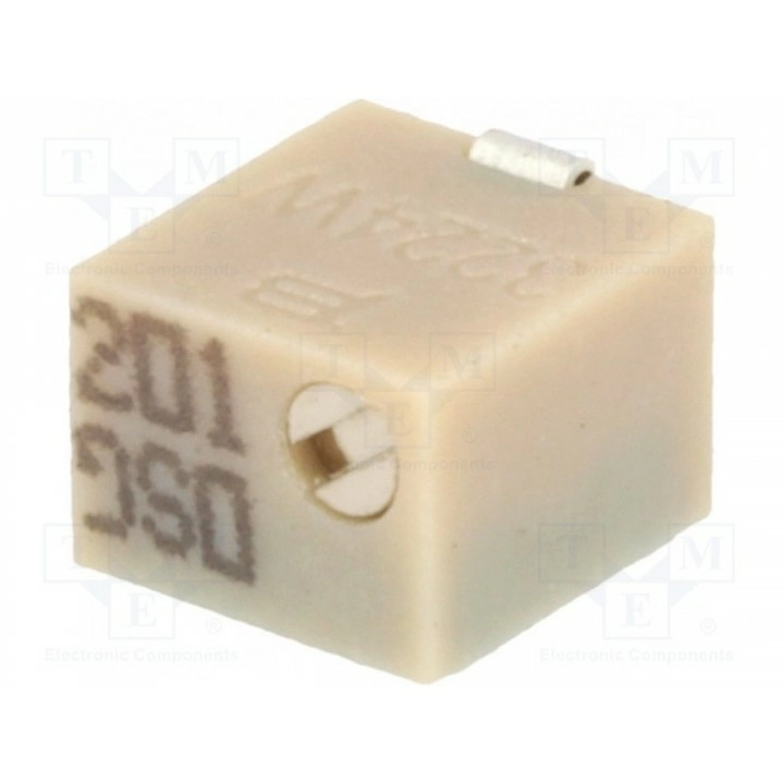 Потенциометр монтажный многооборотный BOURNS 3224W-1-201E (3224W-1-201E)