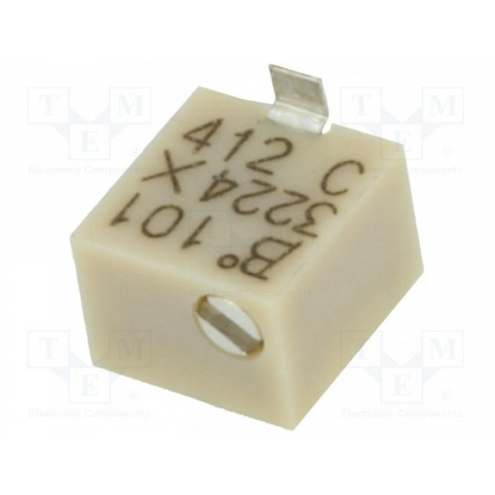 Потенциометр монтажный многооборотный BOURNS 3224X-1-101E (3224X-1-101E)