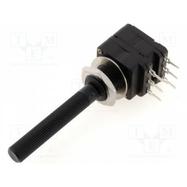 Потенциометр осевой однооборотный PIHER PC16DH10IP06474B2020MTA (6PSO-470K)