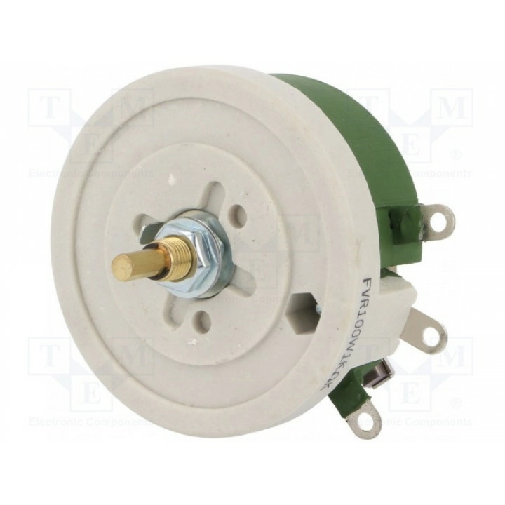 Потенциометр осевой однооборотный 1кОм SR PASSIVES FVR100W-1K (FVR100W-1K)