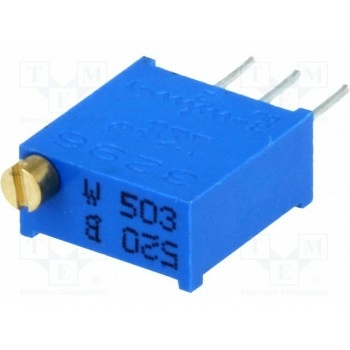 Потенциометр монтажный многооборотный SR PASSIVES T910W-50K