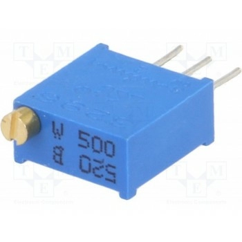 Потенциометр монтажный многооборотный SR PASSIVES T910W-50R