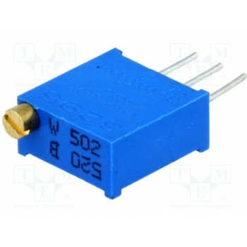 Потенциометр монтажный многооборотный SR PASSIVES T910W-5K