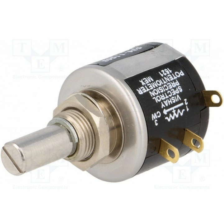 Потенциометр осевой многооборотный VISHAY 534B1503JCB (534-50K)