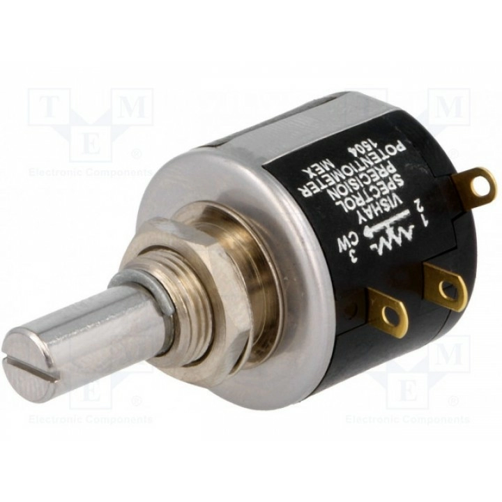 Потенциометр осевой многооборотный VISHAY 534B1502JCB (534-5K)