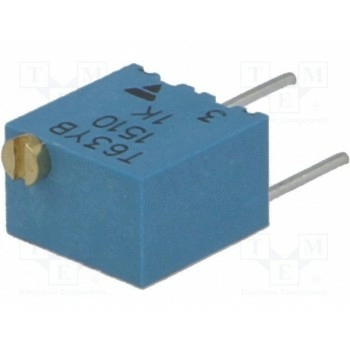 Потенциометр монтажный многооборотный VISHAY T63YB1K