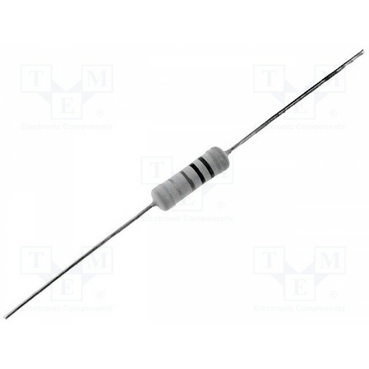 Резистор metal oxide THT 47Ом ROYAL OHM MOR03SJ047JA19 (3W-4R7)