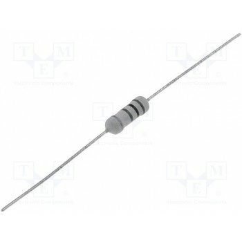 Резистор metal oxide THT 12Ом SR PASSIVES MOF1WS-12R