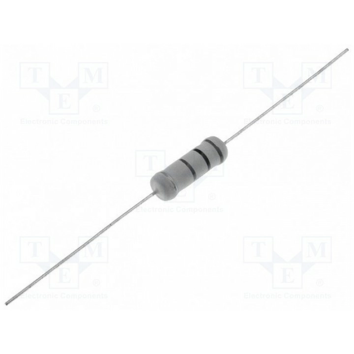 Резистор metal oxide THT 470кОм SR PASSIVES MOF5WS-470K (MOF5WS-470K)