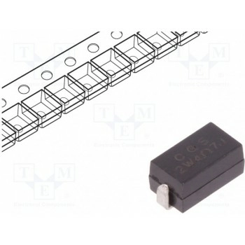 Резистор проволочный SMD TE Connectivity SMW24R7JT