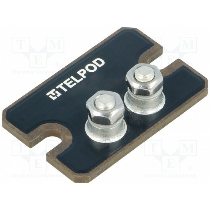 Резистор thick film винтами 15Ом TELPOD RTS-01-100-15R-5-5A (RTS-01-100-15R)