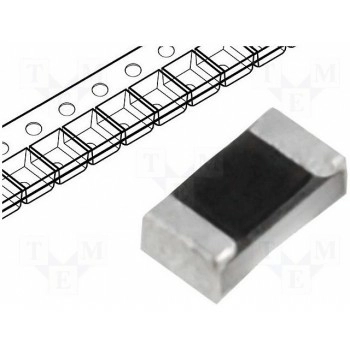 Резистор thick film SMD 0402 VISHAY CRCW040210R0FKED