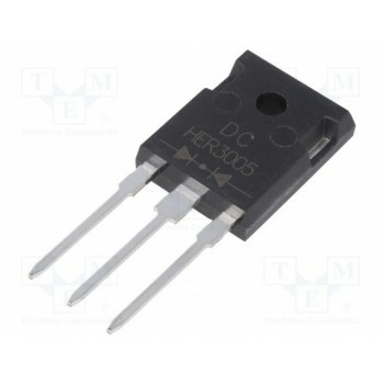 Диод выпрямительный THT 400В DC COMPONENTS HER3005