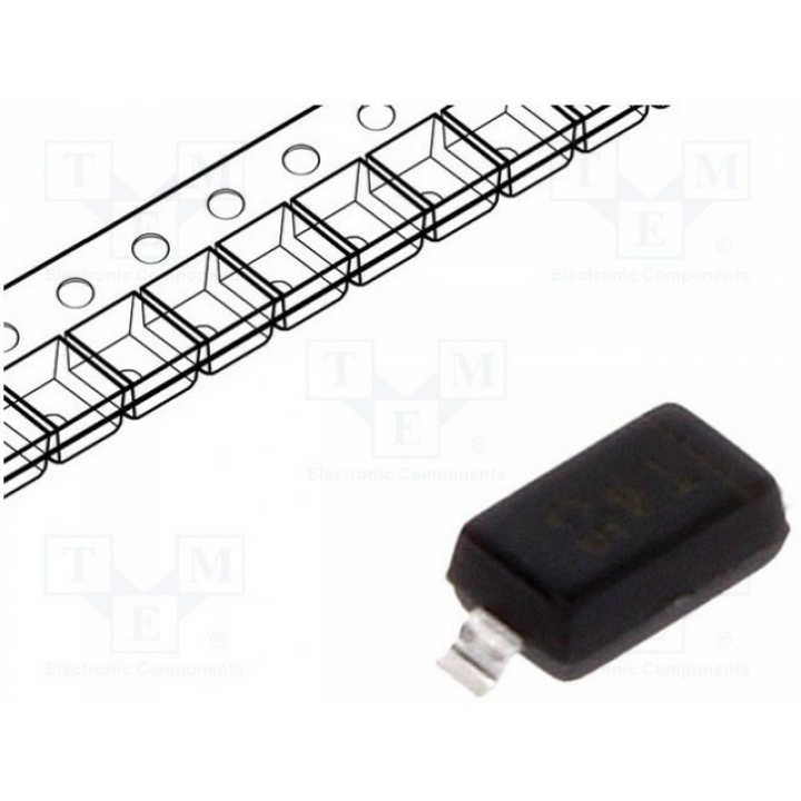 Диод импульсный SMD 100В DIODES INCORPORATED 1N4148W-7-F (1N4148W-7-F)
